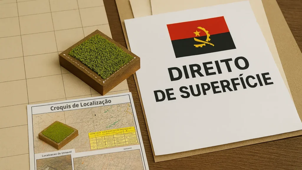 Documentos para tratar o direito de superfície em Angola