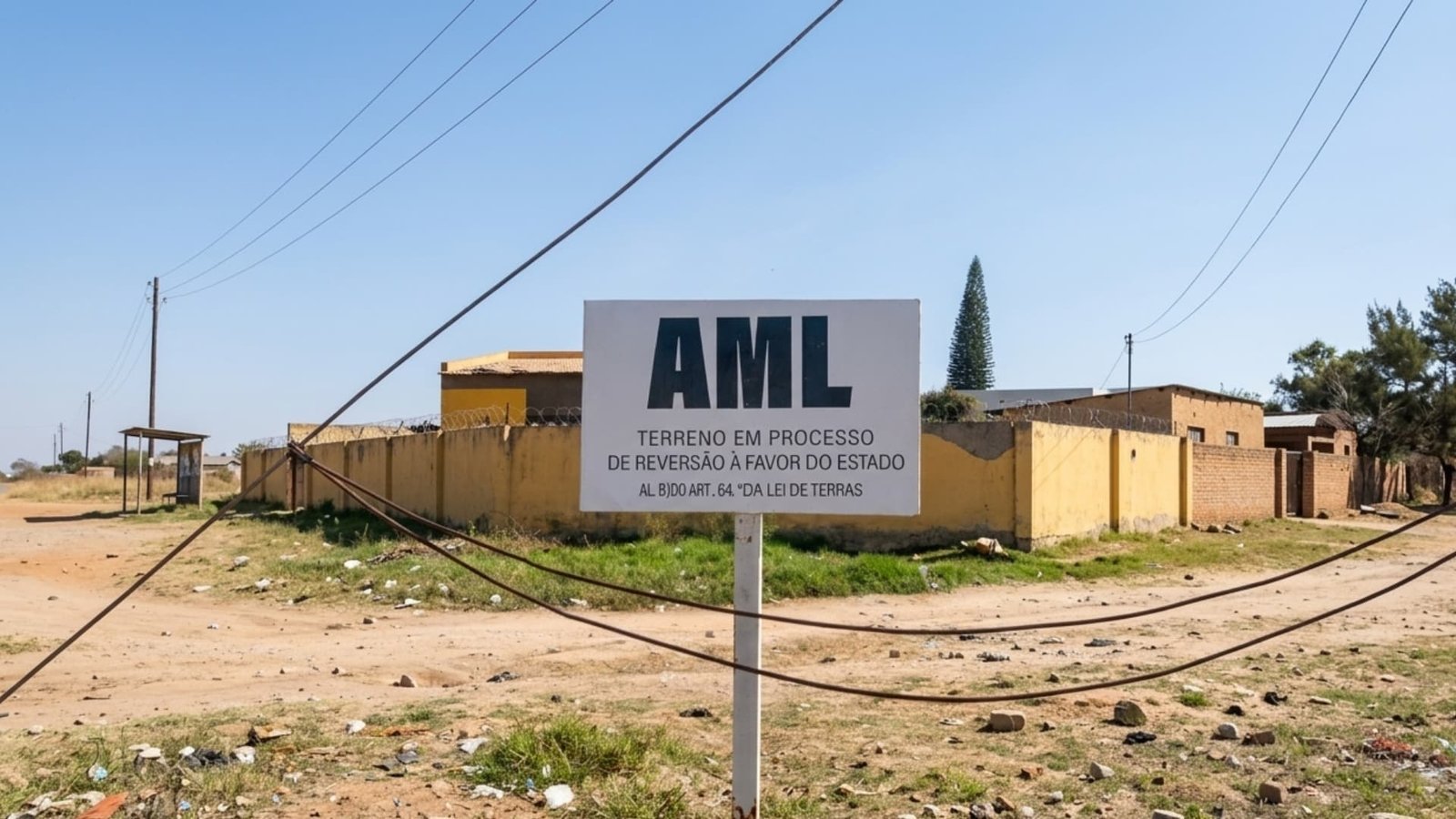 Risco de perder o seu Terreno em Angola